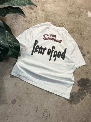 Fear of God Fourth Collection 2015-2016 Bart Simpson Skateboard Champion T-Shirt