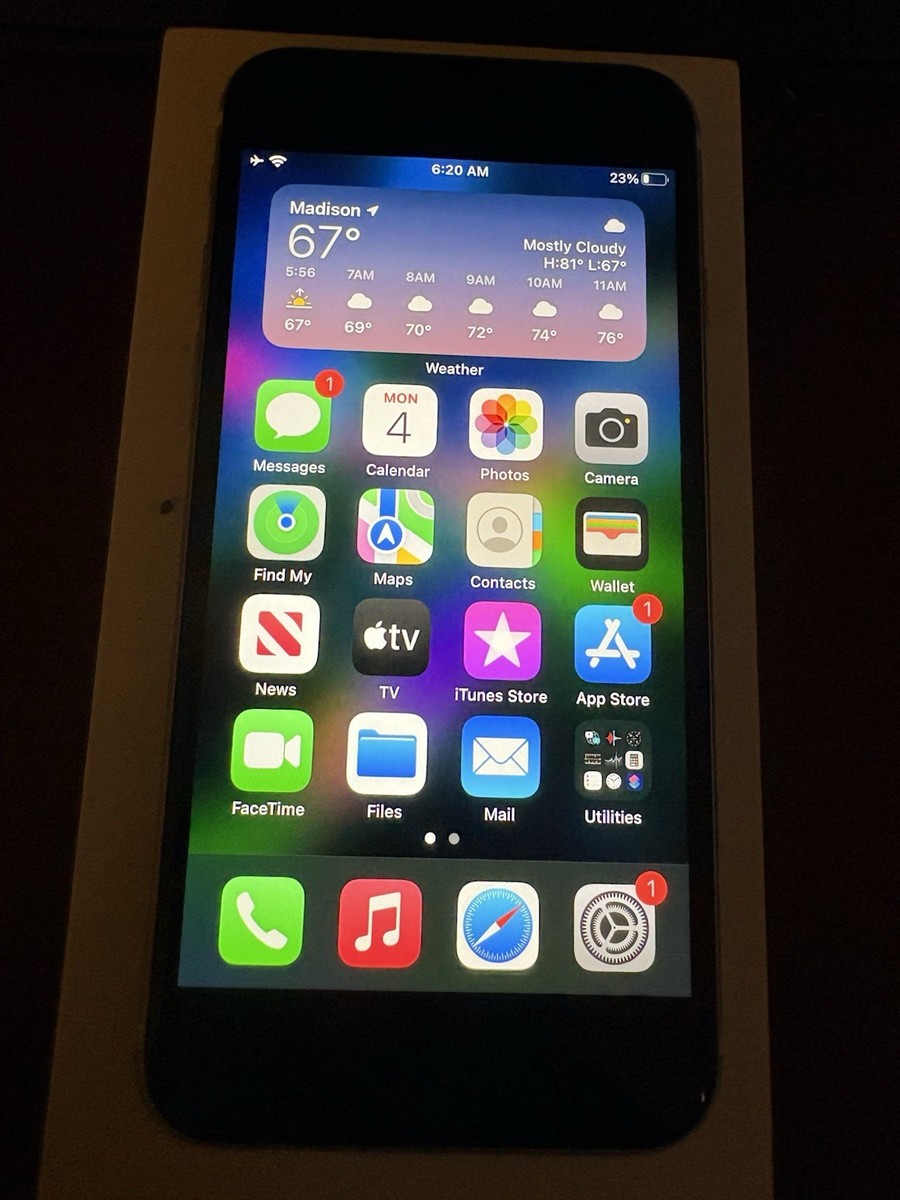 Apple iPhone SE (iOS 16.0.1) 二代 64GB Amazon.com: Apple iPhone SE (2nd Generation), US Version, 64GB