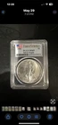 1986 $1 Silver Eagle PCGS MS69  First Strike  Flag label Rare Very Nice Coin