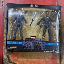 Marvel Legends Series Black Panther EVERETT ROSS&ERIK KILLMONGER box Shows Wear