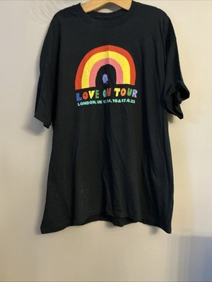 Harry Styles Love On Tour London offizielles Merch T-Shirt Top - Größe Extra Large