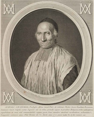MALEUVRE (*1740) nach DUPLESSIS (*1725), Generalsuperior Jean Cousturier,  1772,