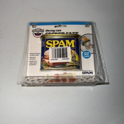 SPAM Decoy Can Secret Safe -Protects Your Valuables, BigMouth Inc NEW SEALED!