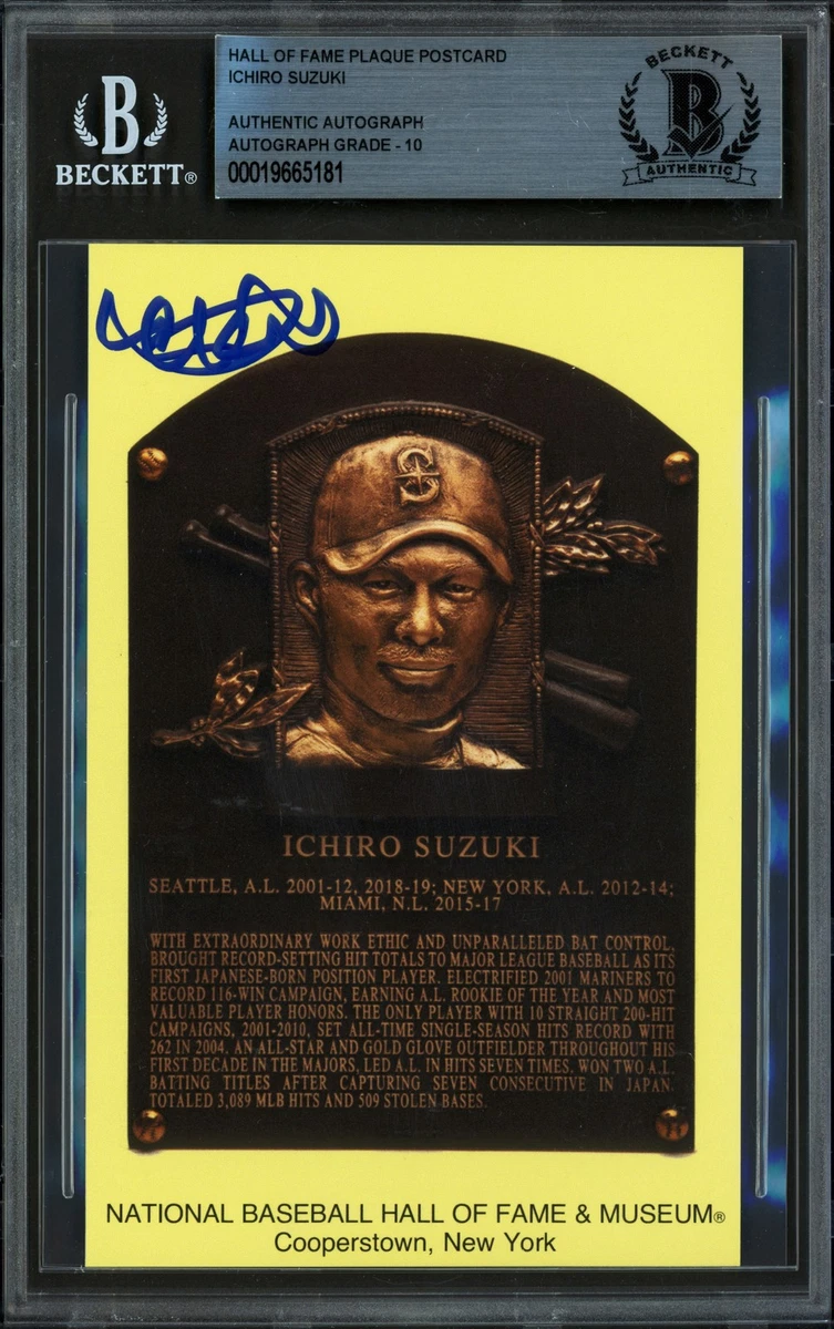 Ichiro Suzuki MLB Original Autographed Items for sale | eBay