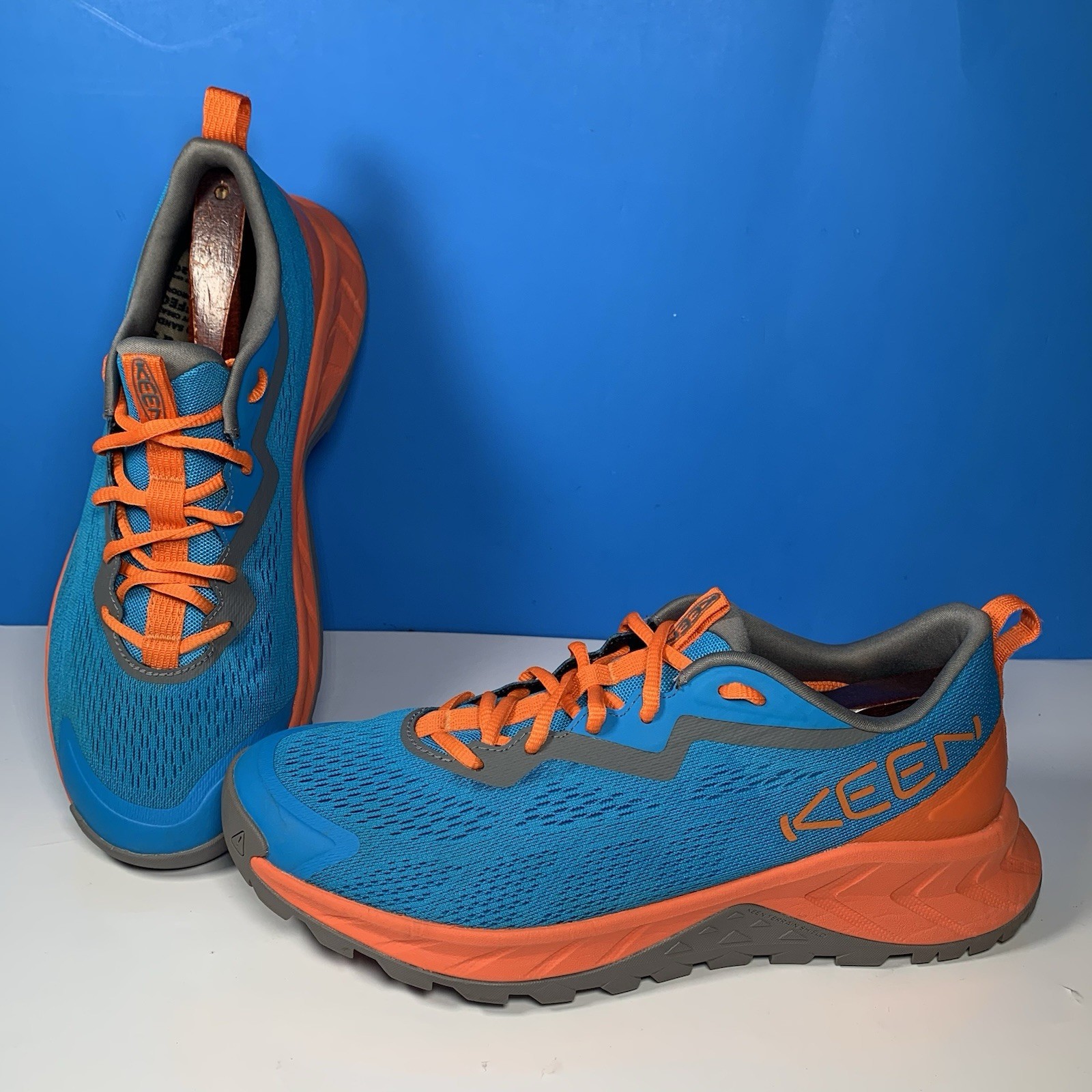 Scarpe da ginnastica KEEN Versacore Speed Hiking Uomo 9 5 Blu Danubio Scalatto Ibis