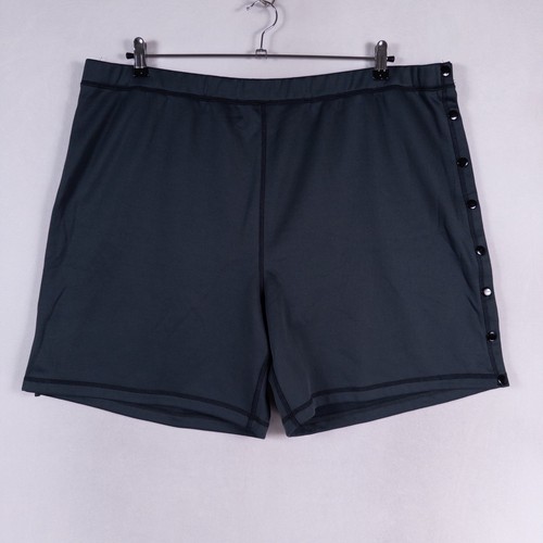 RENOVA Medical Wear Post Surgery Adaptive Side Snap Shorts Tearaway 3XL Unisex