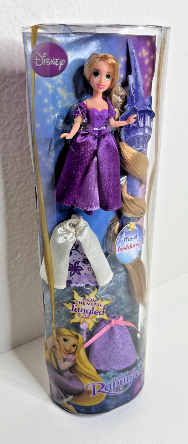 DISNEY Mattel RAPUNZEL Tangled ROYAL FASHIONS Mini Doll Play
