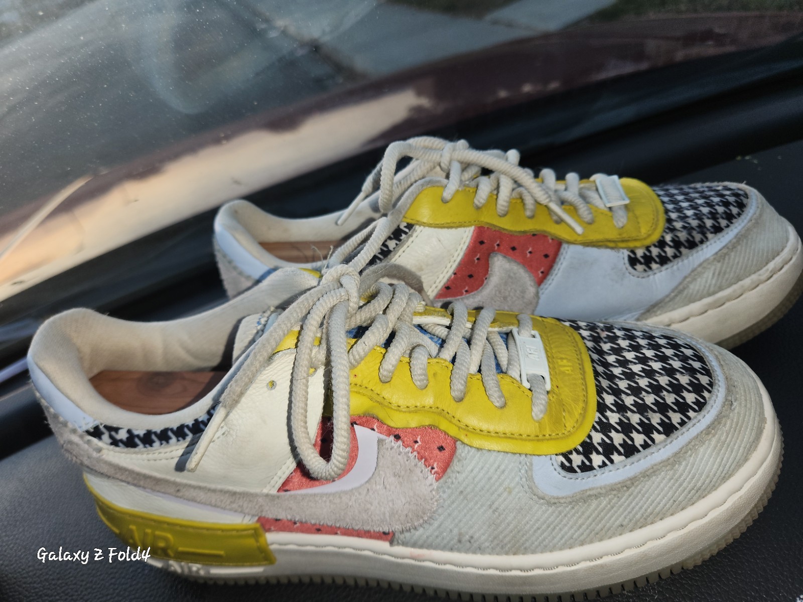 Nike Size 10 Air Force One Shadow Patchwork - image 2