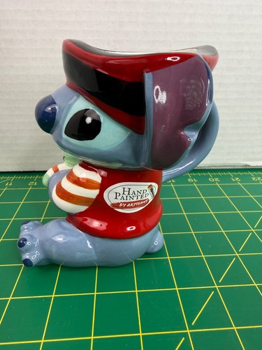 Stitch Halloween Pirat Figur Tasse mit Scrum Disney Zrike Brandneu Handwerker - Bild 5 von 7
