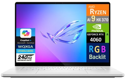 ASUS ROG Zephyrus G16 16'' AMOLED AMD Ryzen AI 9 HX370 16GB 1TB SSD RTX 4060 W11H