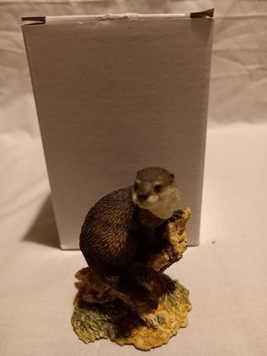 Border Fine Arts SRE3 ''River Watch'' Skulptur. Verpackt. Ray Ayres 1992.