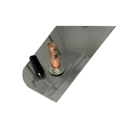 Pair Mud Flap Weight Semi Truck 24" X 4" Stainless Steel For 24" Universal - Picture 12 of 12