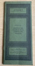 Oriental and European rugs, carpets and textiles. Sotheby's. 1983