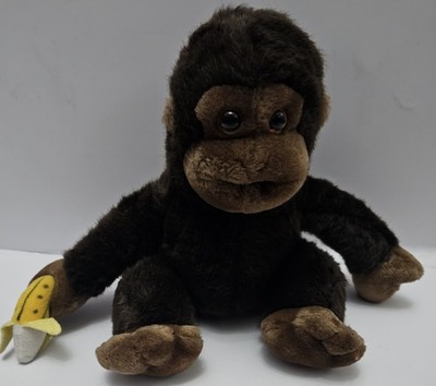 Dakin 1986 Affe Stofftier Plüsch Bananen über dir Vintage 1986