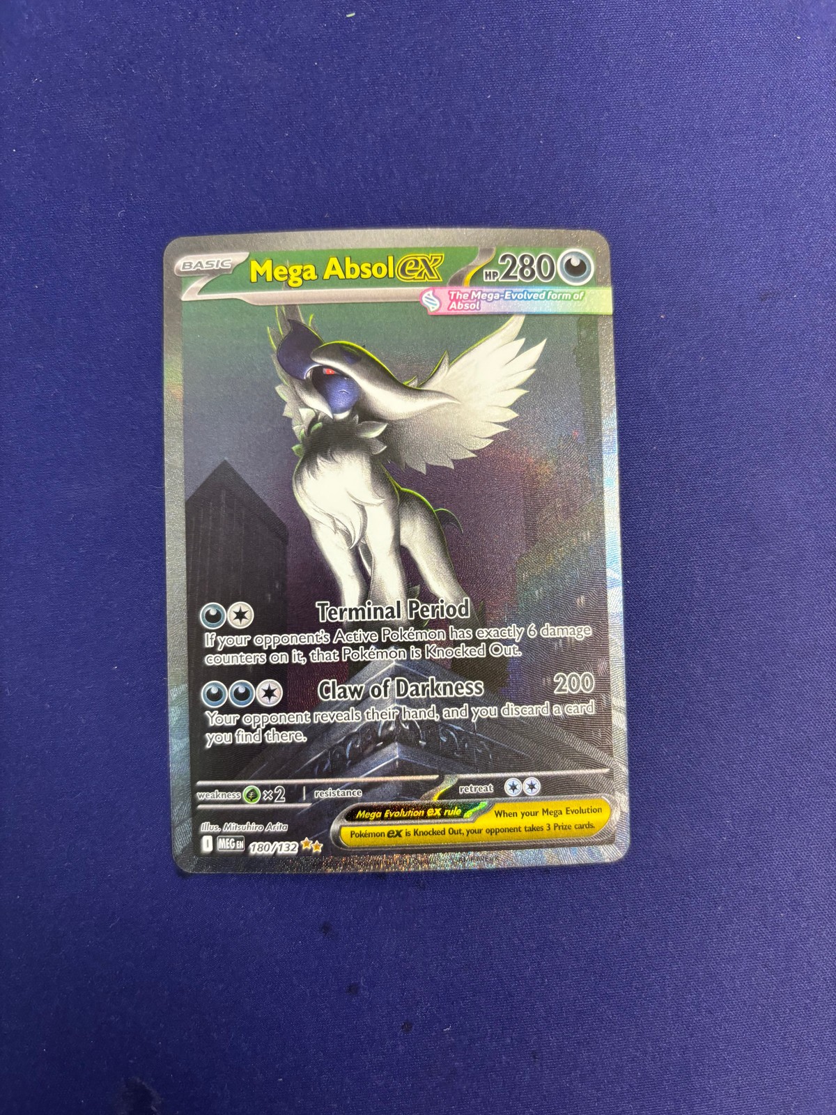 Mega Absol Ex 180/132 - Mega Evolution (MEG) NM