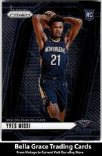 2024-25 Panini Prizm #233 Yves Missi New Orleans Pelicans Rookie