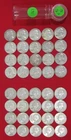 1960-1964 P Washington Silver Quarter Roll - Circulated -  Actual Coins L91