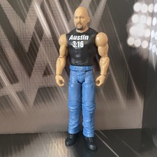 Mattel WWE Action Figure Stone Cold Steve Austin 3:16 Muscle Shirt HTF Tank Top