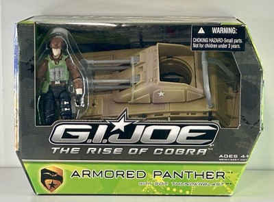 GI Joe ROC Armored Panther Sgt Thunderblast, Tank, 25th, Classified, NEW, MISB