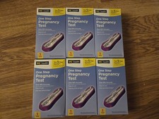 6 Boxes DG Health One Step Pregnancy Test 99 Accurate Easy To Use EXP 06/26