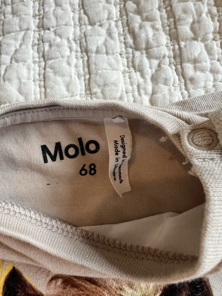 Molo Baby Girls Cotone Biologico, Cavallo Floreale, Set 2 Pezzi, Eco Naturale 3-6 M - Immagine 4 di 4