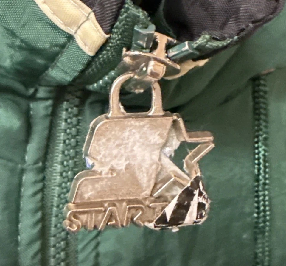 Starter Michigan State 1/4 Zip Hooded Jacket Men’s US Size XXL - Image 3 of 4