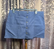 Abercrombie Fitch Pleated Mini Skirt Skort Womens M Y2K Preppy