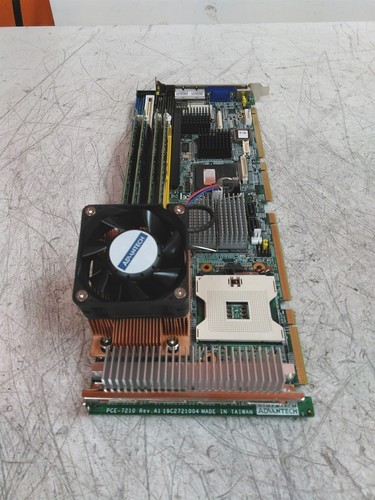 Bios Locked Advantech PCE-7210G2 Industrial SBC Intel Xeon 3.2GHz 4GB AS-IS - Afbeelding 5 van 11