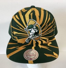 Gorra Mitchell & Ness Colección Vintage Snapback Terremoto Green Bay Packers Sombrero