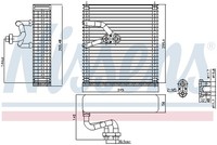 1X Nissens 92384 Verdampfer Klimaanlage FüR Opel Vauxhall Saab Chevrolet