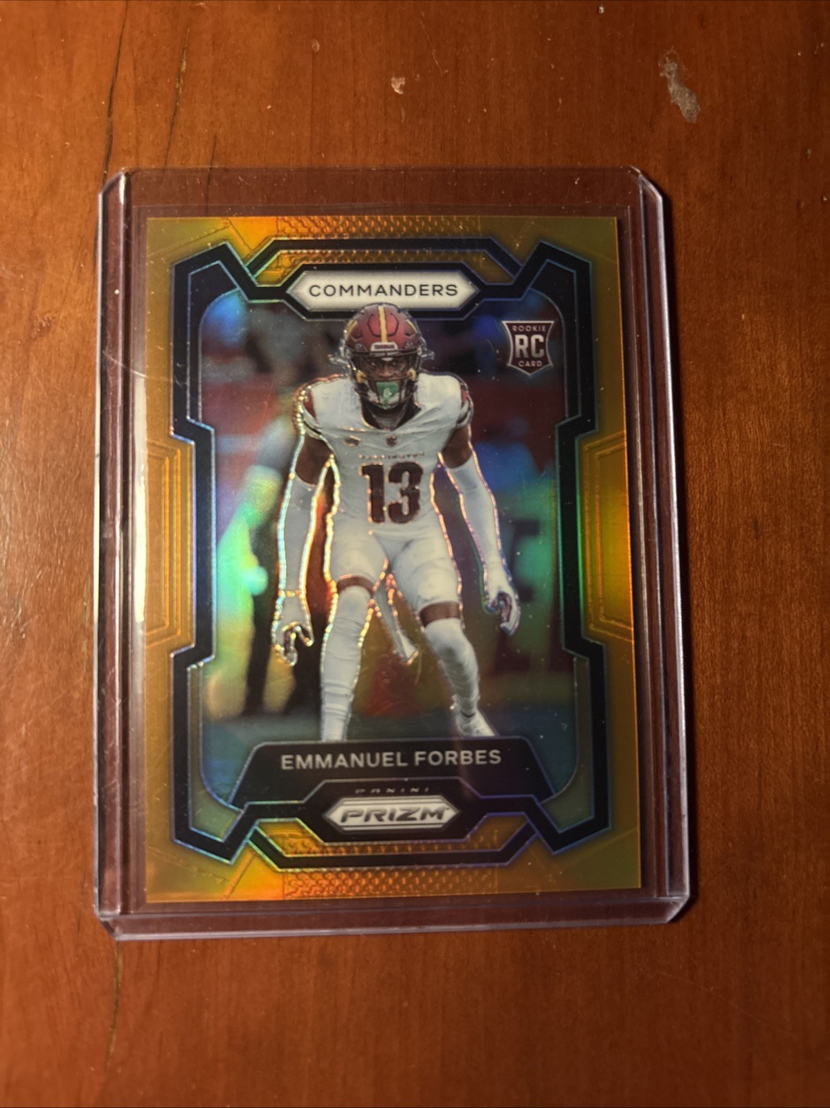 2023 Panini Prizm - Rookies #399 Emmanuel Forbes (RC) Orange /249