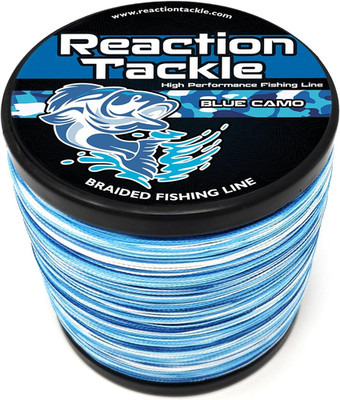 Reaction Tackle Braided Fishing Line - Pro Grade Power Performance for Saltwater
