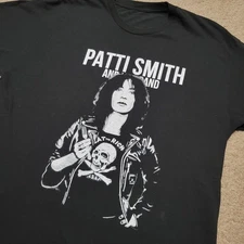 Patti Smith Band 2020 Tour TShirt Classic Black Unisex S-5XL 1P0414