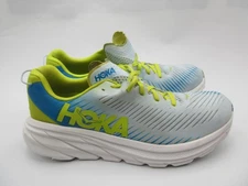 Hoka One One Rincon 3 Shoes Mens Size 10 Blue Green Running Athletic Sneakers