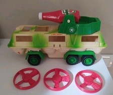 food fighters vehicle combat carton mattel 1988 combat bouffe china boite a oeuf
