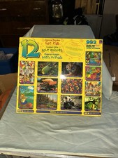 12 Jigsaw Puzzles For Kids NIB 992 Total Pieces