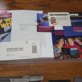 RARE  Nintendo NES Action Set Console Complete In Box NES-001 CIB Tested 1989 