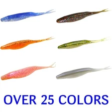 Zoom Super Fluke Model 023 Soft Plastic Bait 5" 10 Pack