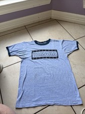 T-shirt vintage Yamaha Motocross Ringer Artex abbigliamento sportivo taglia SM