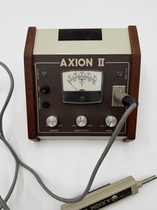 Axion II Microcurrent Electrotherapy Stimulator Unit w/ Probe VTG MCM Untested