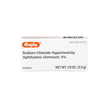 Sodium Chloride 5 Ophthalmic Ointment 3.5g Compare to Muro 128