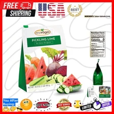 Pickling Lime, Easy-To-Make, Crispy Flavorful Pickles, Tasty Creations, Long-...