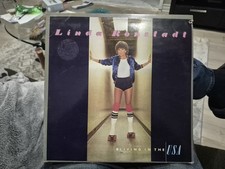 LINDA RONSTADT Living In The USA rare UK cover BLACK VINYL LP CND EXC