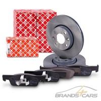 Febi Bremsscheiben +BelÄGe Vorne FÜR Dacia Logan Sandero Renault Clio 4 Smart