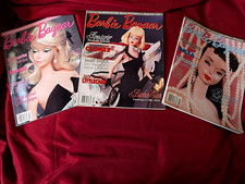 Barbie Bazaar Magazine Lot of 6 Feb/Apr/Jun/Aug/Oct/Dec 2001 English Vintage
