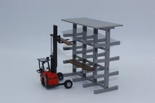 Cantilever Racking Shelf for Forklift High Shelf 1:50 Wooden Shelf NEW