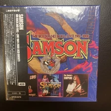 Samson - Mr. Rock And Roll Live - 1981 -  2000- Japan 4 Cd Box Set - Brand New!