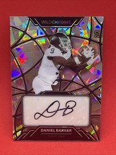 2023 Wild Card WildChrome Daniel Barker Rookie Auto /3 Michigan
