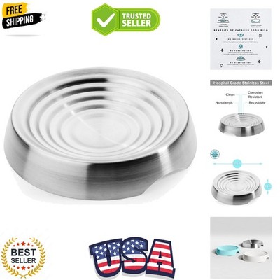 Cat Bowls, Whisker Friendly Food Bowl for Indoor Cats, Reliefs Whisker Fatigu...