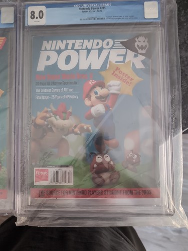 Nintendo Power #1 1988 July/August CGC 5.0 Graded And Last #285 CGC 8.0 Complete - Picture 3 of 6